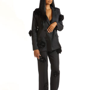 Black Rose Pant Suit